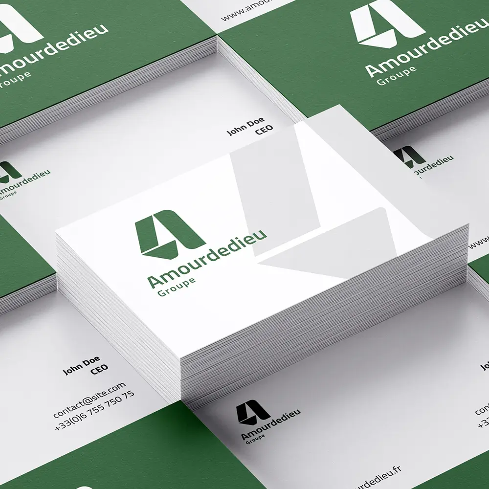 Amourdedieu — Carte de visite