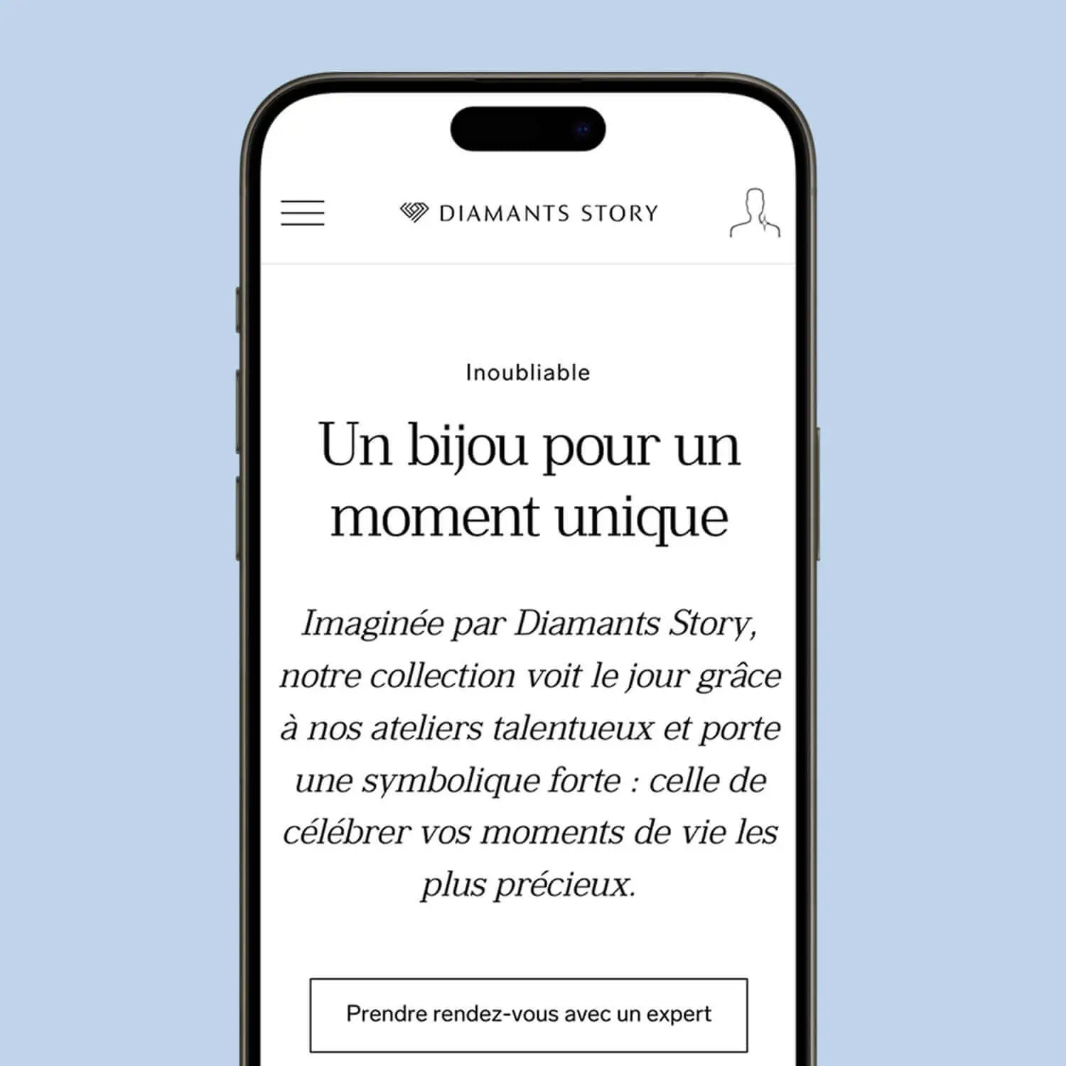 Diamants Story — Version mobile