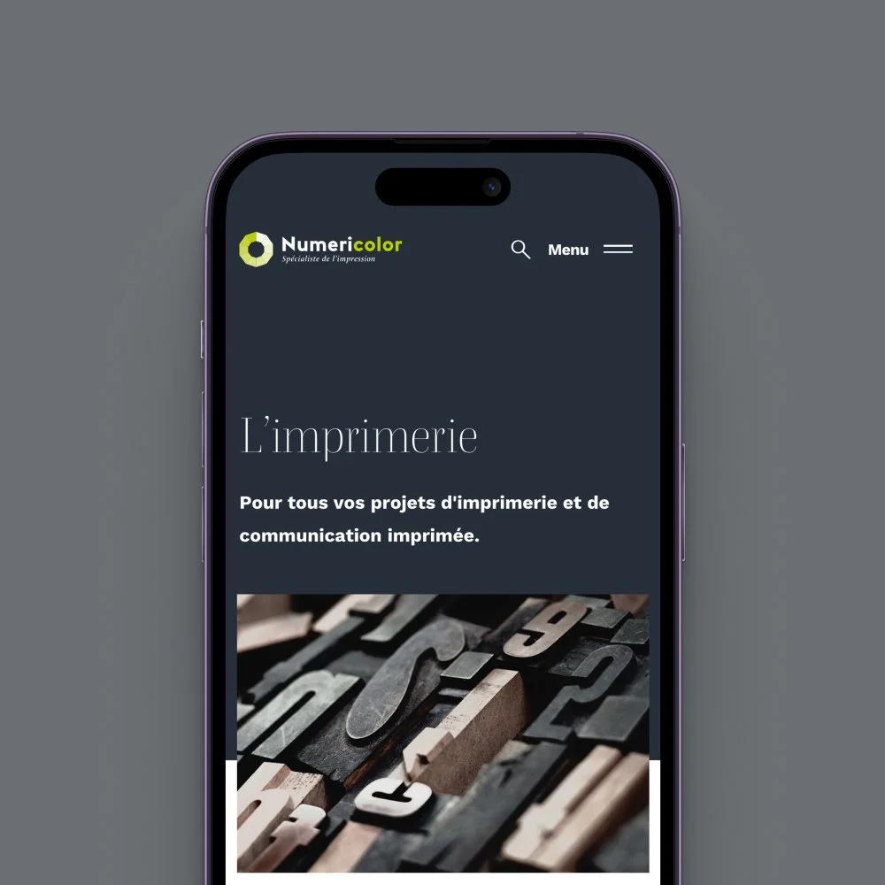Numericolor — Version mobile