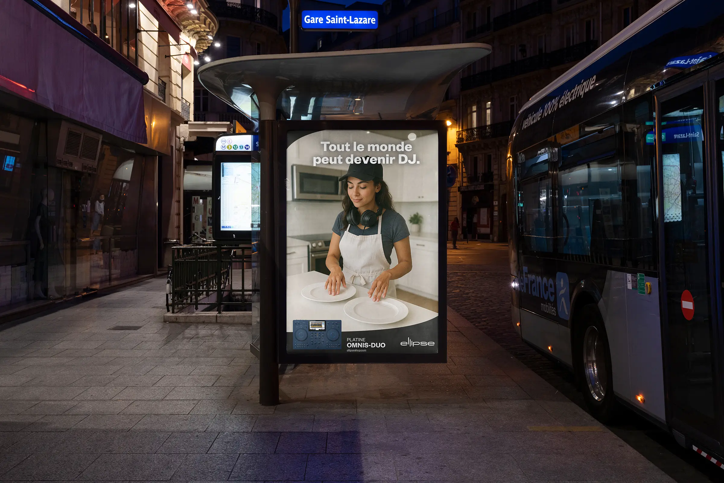 Panneau Affiche Ellipse